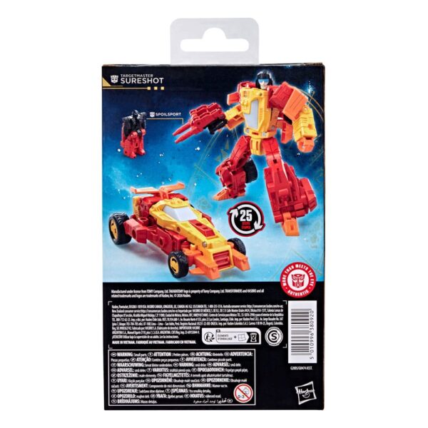 Transformers Age of the Primes Deluxe Class Akció Figura Targetmaster Sureshot 14 cm Transformers Age of the Primes Deluxe Class Akció Figura Targetmaster Sureshot 14 cm