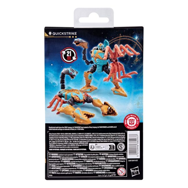 Transformers Age of the Primes Deluxe Class Akció Figura Quickstrike 14 cm Transformers Age of the Primes Deluxe Class Akció Figura Quickstrike 14 cm