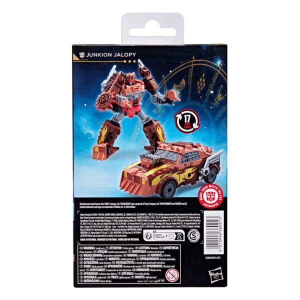 Transformers Age of the Primes Deluxe Class Akció Figura Junkion Jalopy 14 cm Transformers Age of the Primes Deluxe Class Akció Figura Junkion Jalopy 14 cm
