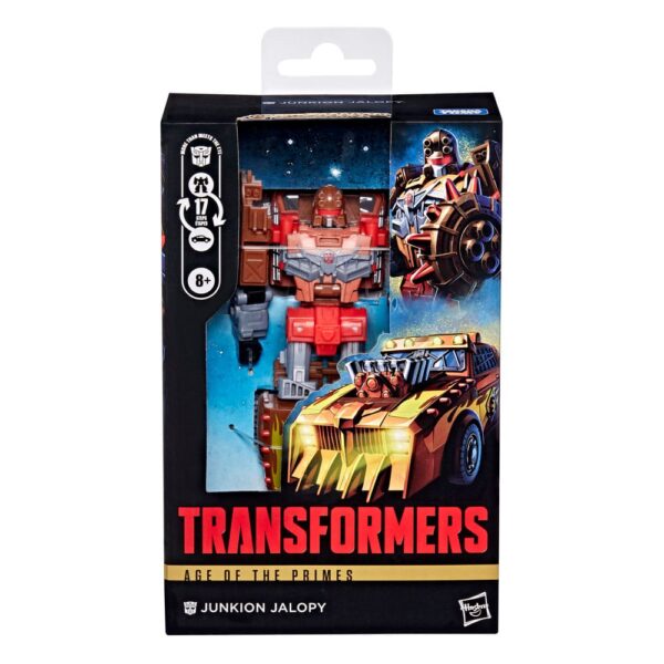 Transformers Age of the Primes Deluxe Class Akció Figura Junkion Jalopy 14 cm Transformers Age of the Primes Deluxe Class Akció Figura Junkion Jalopy 14 cm