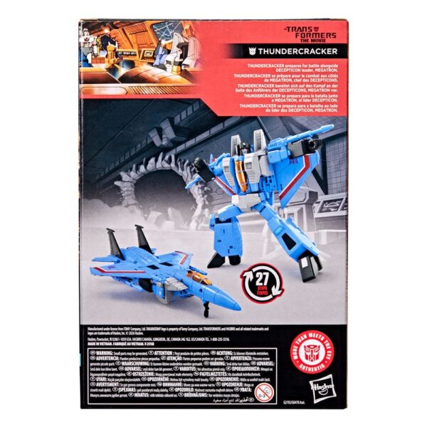 The Transformers: The Movie Studio Series Voyager Class Akció Figura Thundercracker 16 cm The Transformers: The Movie Studio Series Voyager Class Akció Figura Thundercracker 16 cm