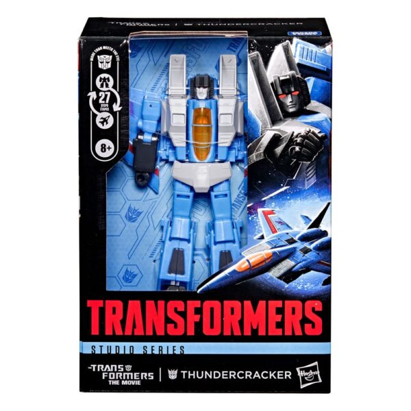 The Transformers: The Movie Studio Series Voyager Class Akció Figura Thundercracker 16 cm The Transformers: The Movie Studio Series Voyager Class Akció Figura Thundercracker 16 cm