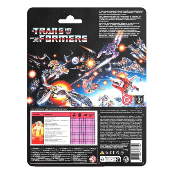 The Transformers Retro G1 Akció Figura Autobot Wheelie 11 cm The Transformers Retro G1 Akció Figura Autobot Wheelie 11 cm