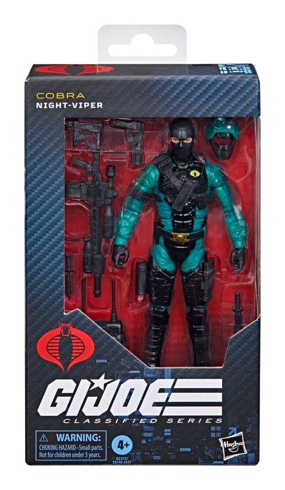 G.I. Joe Classified Series Akció Figura Night-Viper 15 cm G.I. Joe Classified Series Akció Figura Night-Viper 15 cm