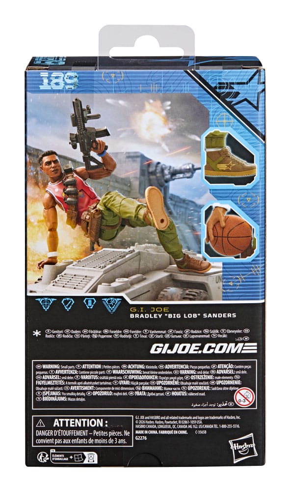 G.I. Joe Classified Series Akció Figura Bradley "Big Lob" Sanders 15 cm G.I. Joe Classified Series Akció Figura Bradley "Big Lob" Sanders 15 cm