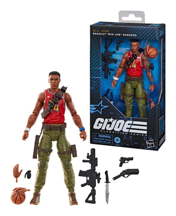 G.I. Joe Classified Series Akció Figura Bradley "Big Lob" Sanders 15 cm G.I. Joe Classified Series Akció Figura Bradley "Big Lob" Sanders 15 cm