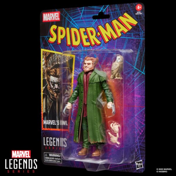Spider-Man Marvel Legends Retro Akció Figura Marvel's Owl 15 cm Spider-Man Marvel Legends Retro Akció Figura Marvel's Owl 15 cm