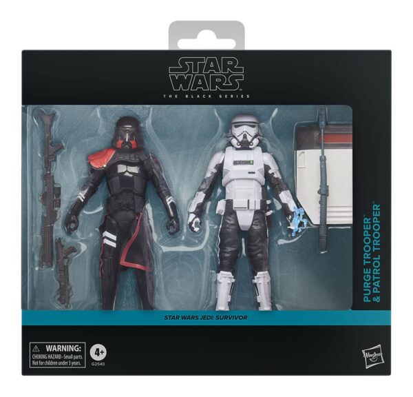 Star Wars Jedi: Survivor Black Series Akció Figura 2-Pack Purge Trooper & Patrol Trooper 15 cm Star Wars Jedi: Survivor Black Series Akció Figura 2-Pack Purge Trooper & Patrol Trooper 15 cm