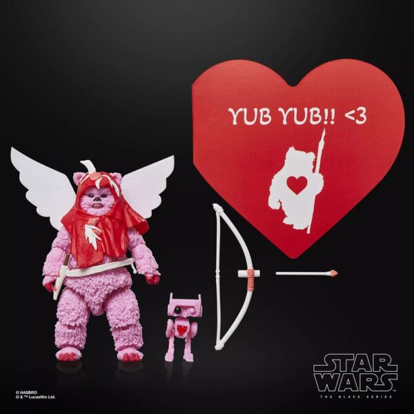 Star Wars Black Series Akció Figura Ewok (Valentine’s Day Edition) 15 cm Star Wars Black Series Akció Figura Ewok (Valentine’s Day Edition) 15 cm