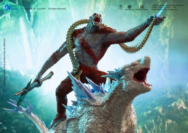 Godzilla x Kong The New Empire Stylist Series PVC Szobor Skar King 15 cm