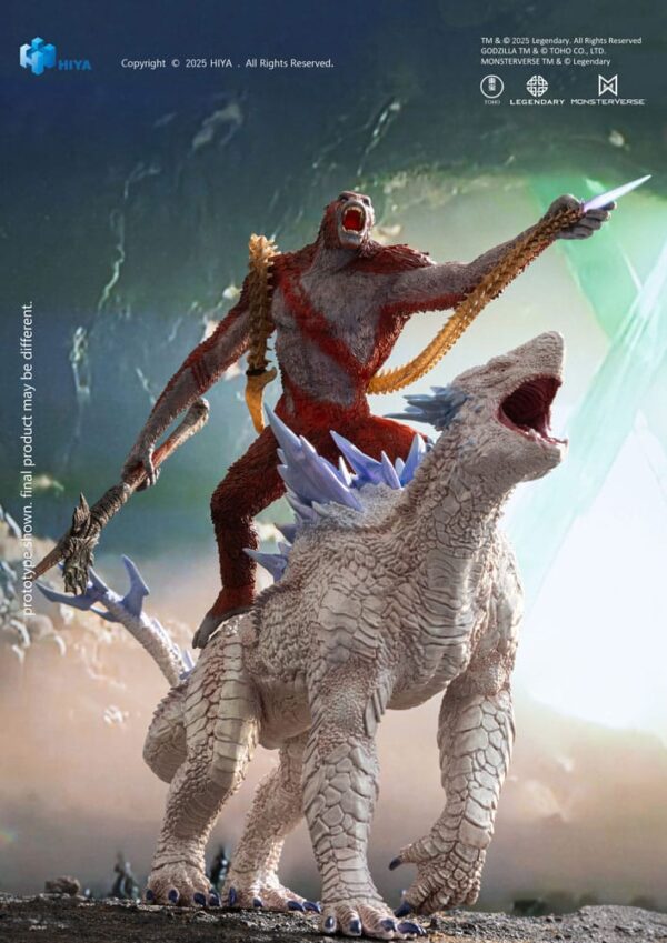 Godzilla x Kong The New Empire Stylist Series PVC Szobor Skar King 15 cm