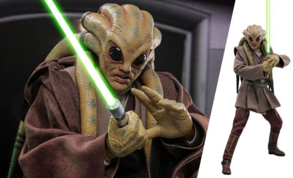 Star Wars Movie Masterpiece Akció Figura 1/6 Kit Fisto 32 cm