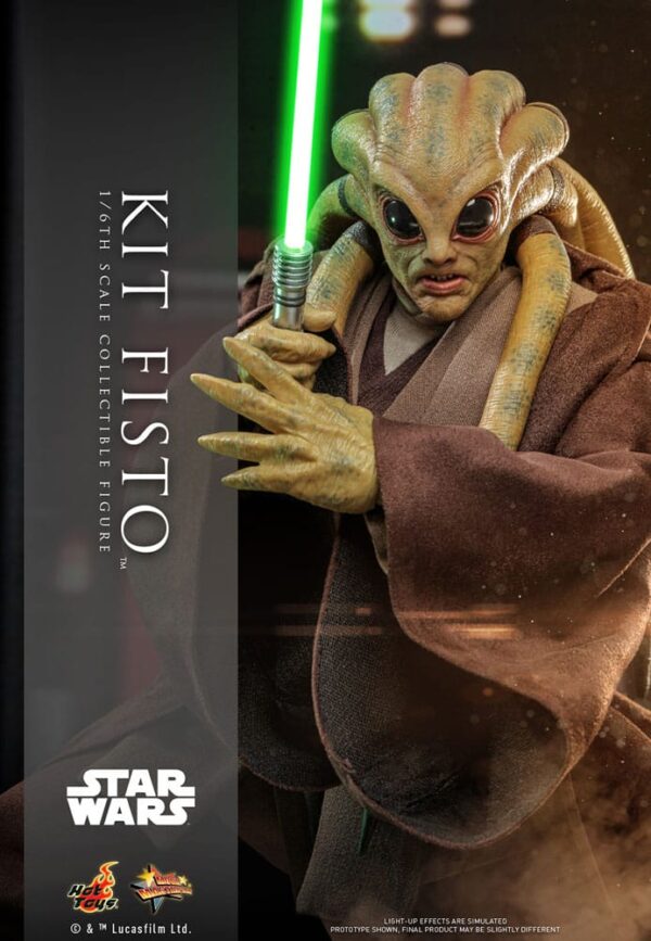 Star Wars Movie Masterpiece Akció Figura 1/6 Kit Fisto 32 cm