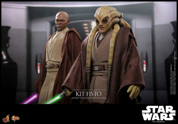 Star Wars Movie Masterpiece Akció Figura 1/6 Kit Fisto 32 cm