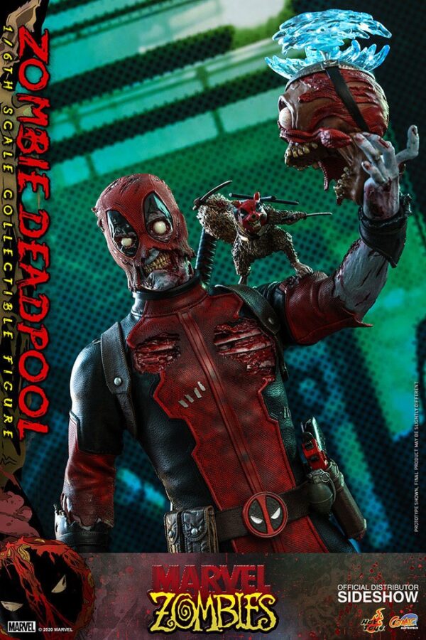 Marvel Zombies Comic Masterpiece Akció Figura 1/6 Zombie Deadpool 31 cm Marvel Zombies Comic Masterpiece Akció Figura 1/6 Zombie Deadpool 31 cm