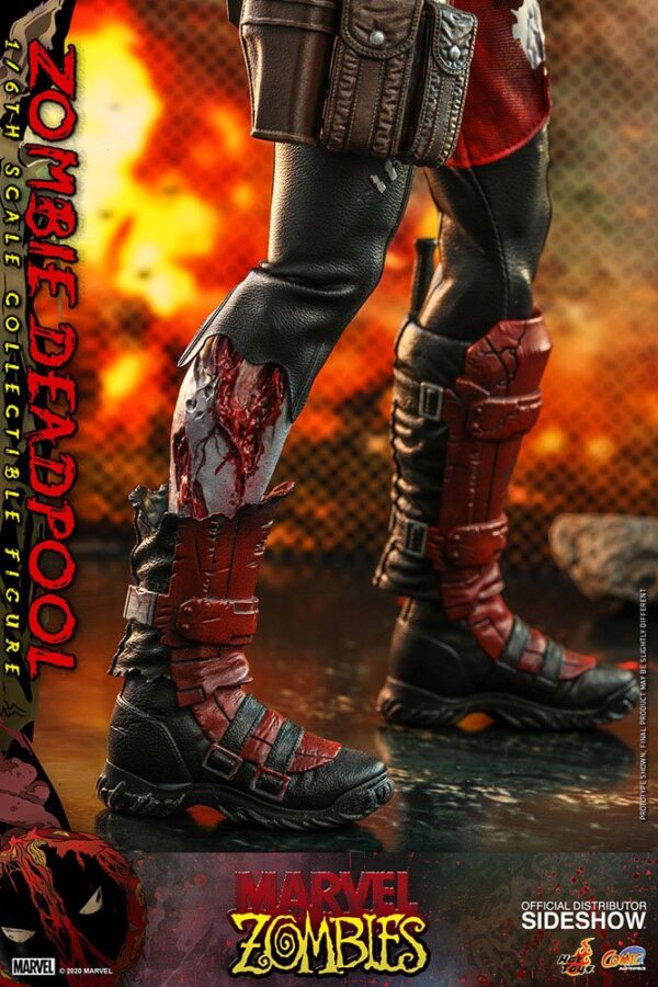 Marvel Zombies Comic Masterpiece Akció Figura 1/6 Zombie Deadpool 31 cm Marvel Zombies Comic Masterpiece Akció Figura 1/6 Zombie Deadpool 31 cm