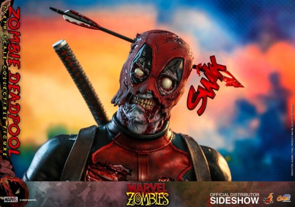 Marvel Zombies Comic Masterpiece Akció Figura 1/6 Zombie Deadpool 31 cm Marvel Zombies Comic Masterpiece Akció Figura 1/6 Zombie Deadpool 31 cm
