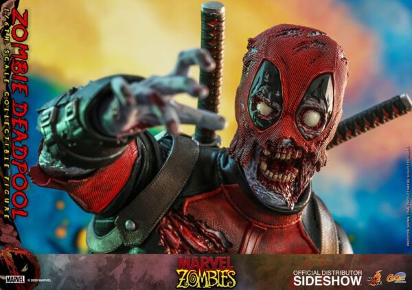 Marvel Zombies Comic Masterpiece Akció Figura 1/6 Zombie Deadpool 31 cm Marvel Zombies Comic Masterpiece Akció Figura 1/6 Zombie Deadpool 31 cm