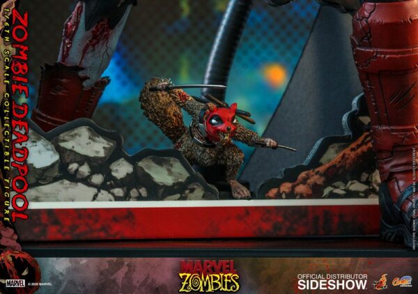 Marvel Zombies Comic Masterpiece Akció Figura 1/6 Zombie Deadpool 31 cm Marvel Zombies Comic Masterpiece Akció Figura 1/6 Zombie Deadpool 31 cm