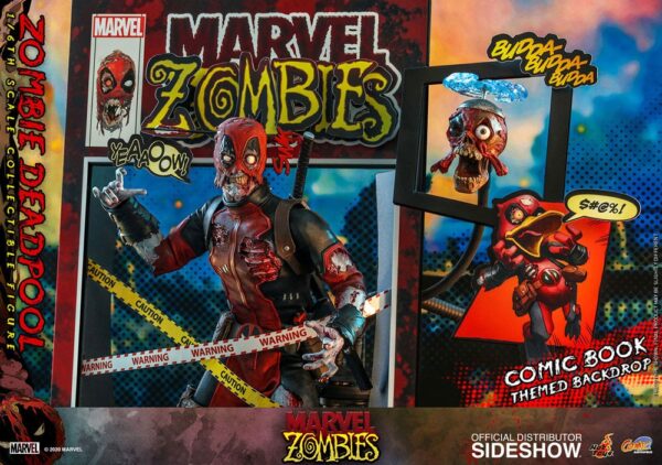 Marvel Zombies Comic Masterpiece Akció Figura 1/6 Zombie Deadpool 31 cm Marvel Zombies Comic Masterpiece Akció Figura 1/6 Zombie Deadpool 31 cm