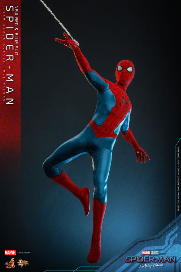 Spider-Man: No Way Home Movie Masterpiece Akció Figura 1/6 Spider-Man (New Red and Blue Suit) 28 cm Spider-Man: No Way Home Movie Masterpiece Akció Figura 1/6 Spider-Man (New Red and Blue Suit) 28 cm