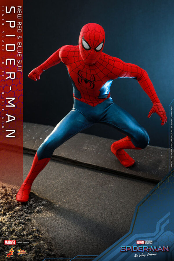 Spider-Man: No Way Home Movie Masterpiece Akció Figura 1/6 Spider-Man (New Red and Blue Suit) 28 cm Spider-Man: No Way Home Movie Masterpiece Akció Figura 1/6 Spider-Man (New Red and Blue Suit) 28 cm