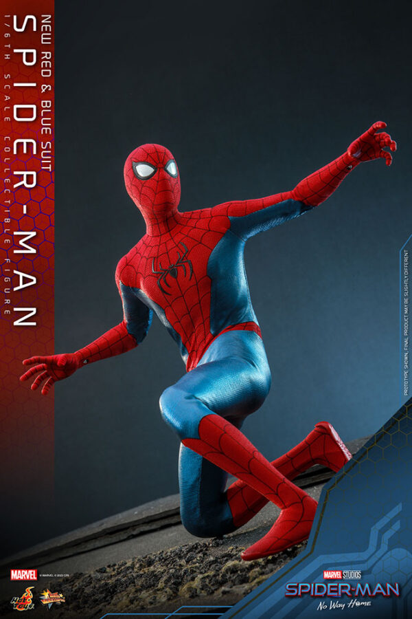 Spider-Man: No Way Home Movie Masterpiece Akció Figura 1/6 Spider-Man (New Red and Blue Suit) 28 cm Spider-Man: No Way Home Movie Masterpiece Akció Figura 1/6 Spider-Man (New Red and Blue Suit) 28 cm