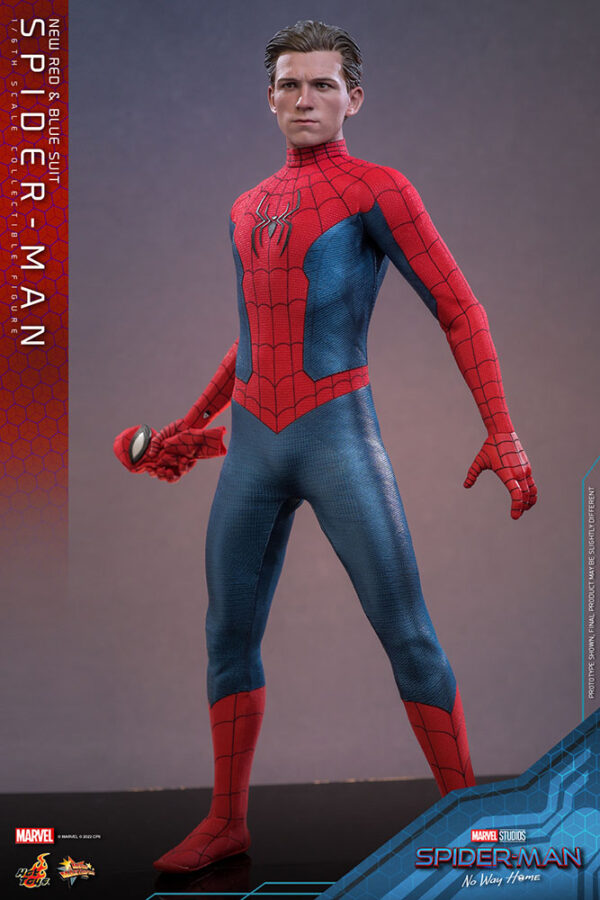 Spider-Man: No Way Home Movie Masterpiece Akció Figura 1/6 Spider-Man (New Red and Blue Suit) 28 cm Spider-Man: No Way Home Movie Masterpiece Akció Figura 1/6 Spider-Man (New Red and Blue Suit) 28 cm