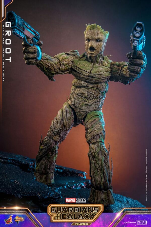 Guardians of the Galaxy Vol. 3 Movie Masterpiece Akció Figura 1/6 Groot 32 cm Guardians of the Galaxy Vol. 3 Movie Masterpiece Akció Figura 1/6 Groot 32 cm