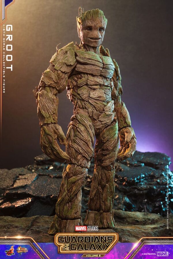Guardians of the Galaxy Vol. 3 Movie Masterpiece Akció Figura 1/6 Groot 32 cm Guardians of the Galaxy Vol. 3 Movie Masterpiece Akció Figura 1/6 Groot 32 cm