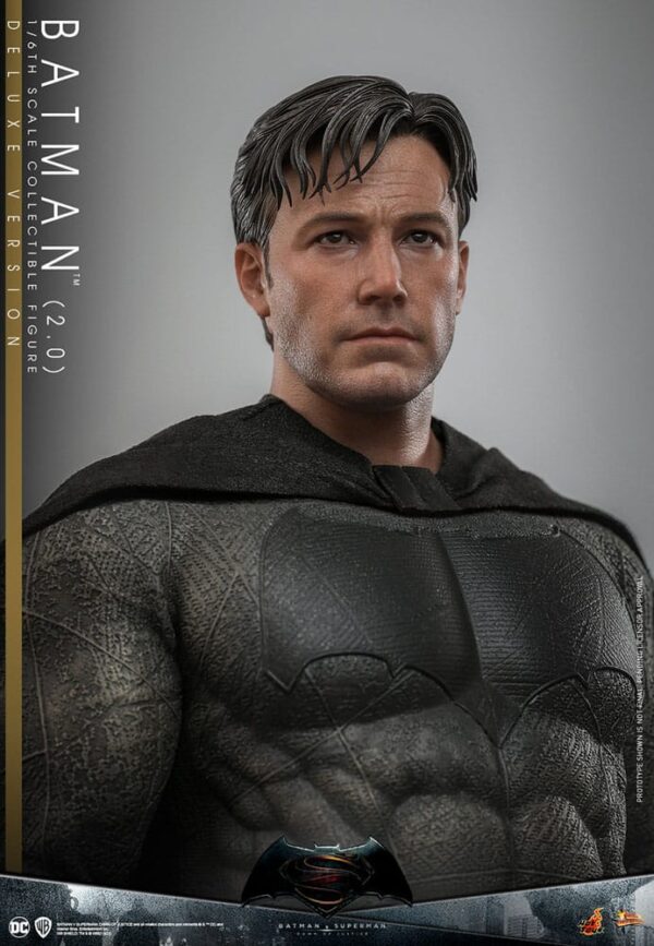 Batman v Superman: Dawn of Justice Movie Masterpiece Akció Figura 1/6 Batman 2.0 (Deluxe Version) 32 cm