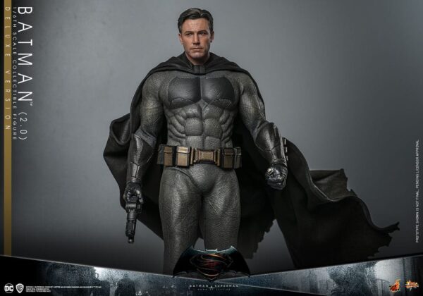Batman v Superman: Dawn of Justice Movie Masterpiece Akció Figura 1/6 Batman 2.0 (Deluxe Version) 32 cm