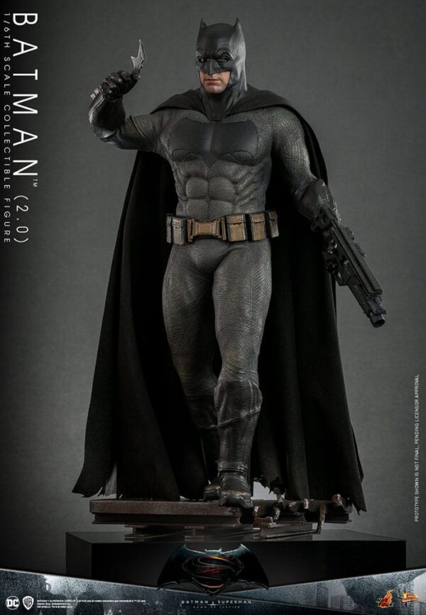 Batman v Superman: Dawn of Justice Movie Masterpiece Akció Figura 1/6 Batman 2.0 32 cm