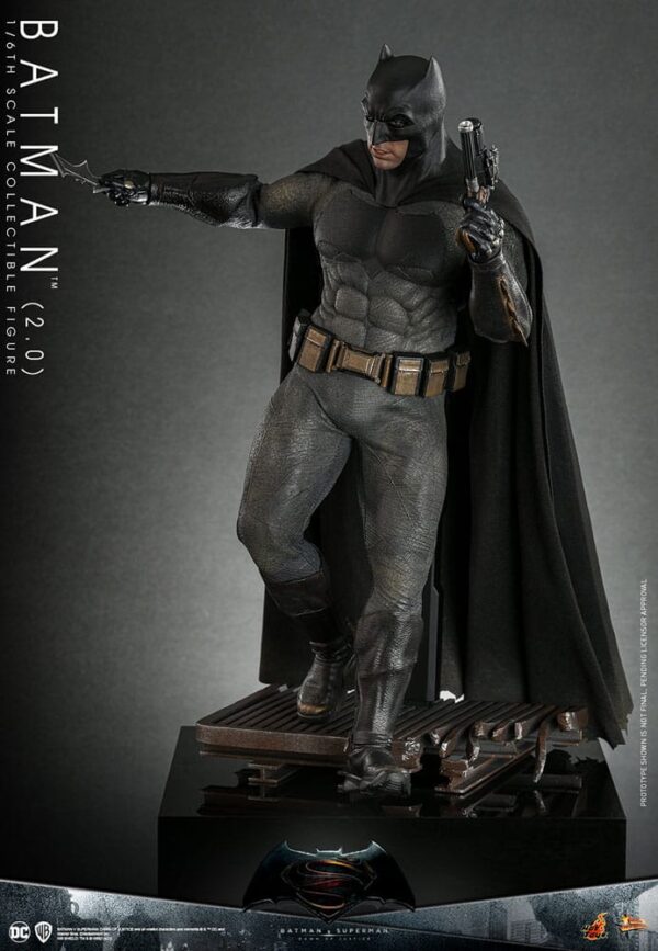 Batman v Superman: Dawn of Justice Movie Masterpiece Akció Figura 1/6 Batman 2.0 32 cm