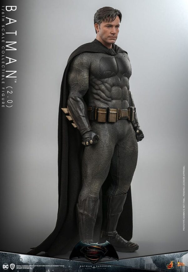 Batman v Superman: Dawn of Justice Movie Masterpiece Akció Figura 1/6 Batman 2.0 32 cm