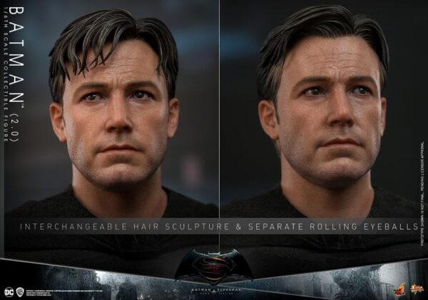 Batman v Superman: Dawn of Justice Movie Masterpiece Akció Figura 1/6 Batman 2.0 32 cm