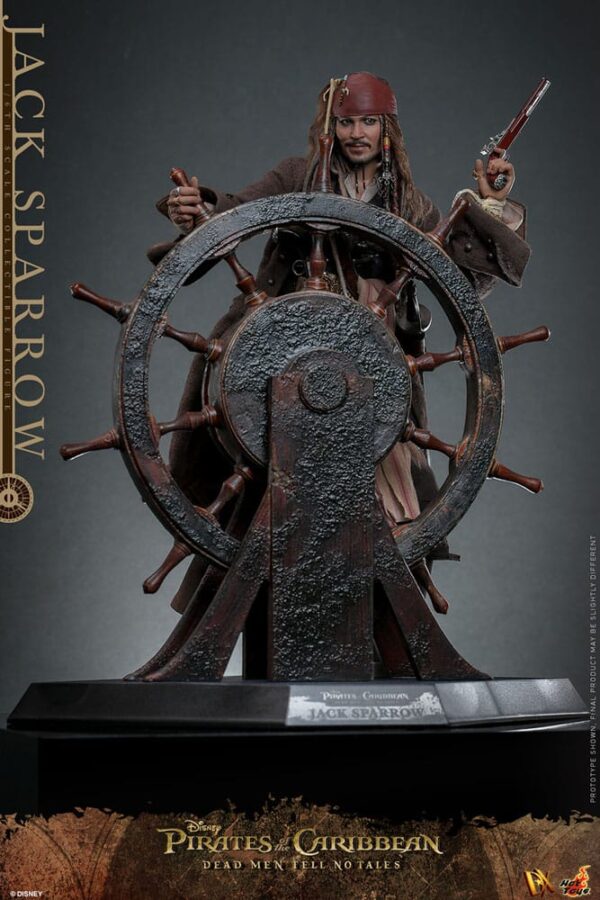 Pirates of the Caribbean: Dead Men Tell No Tales DX Akció Figura 1/6 Jack Sparrow 30 cm