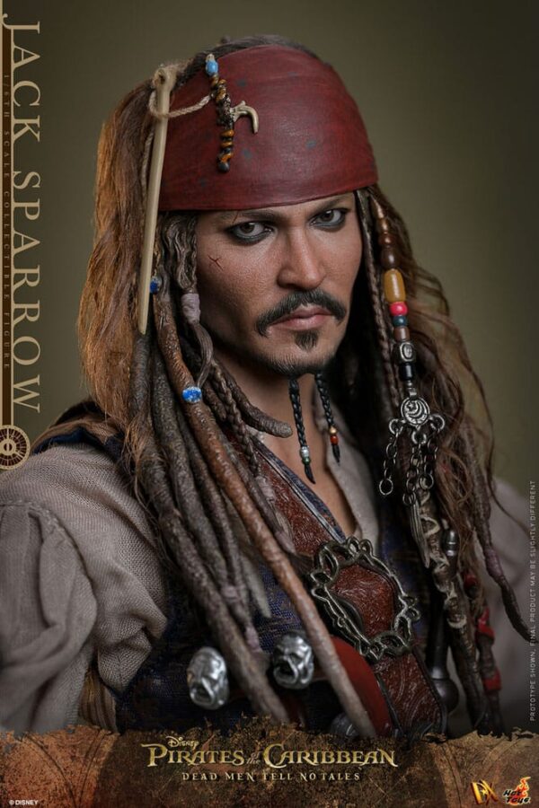 Pirates of the Caribbean: Dead Men Tell No Tales DX Akció Figura 1/6 Jack Sparrow 30 cm