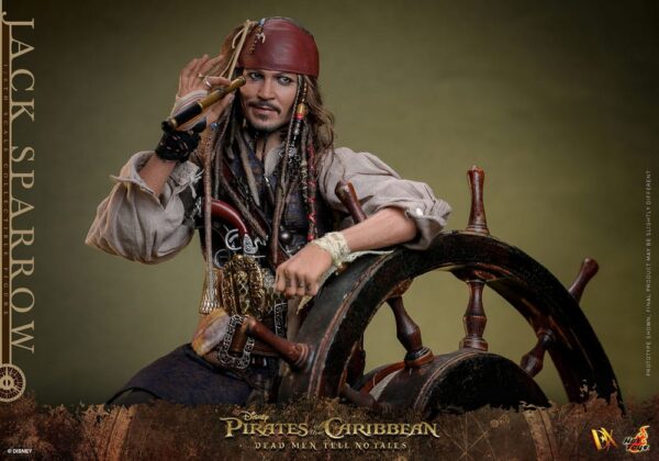 Pirates of the Caribbean: Dead Men Tell No Tales DX Akció Figura 1/6 Jack Sparrow 30 cm