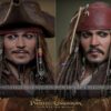 Pirates of the Caribbean: Dead Men Tell No Tales DX Akció Figura 1/6 Jack Sparrow 30 cm