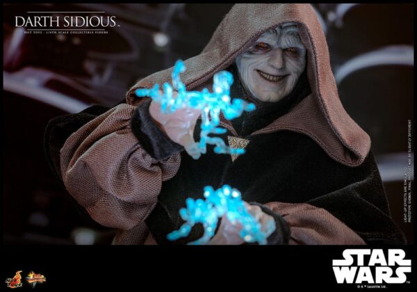 Star Wars Movie Masterpiece Akció Figura 1/6 Darth Sidious 29 cm