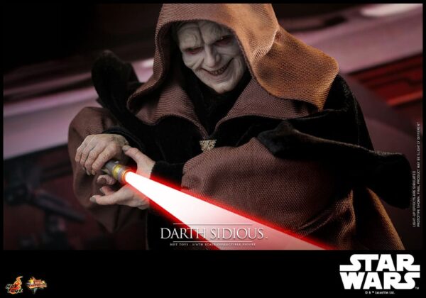 Star Wars Movie Masterpiece Akció Figura 1/6 Darth Sidious 29 cm
