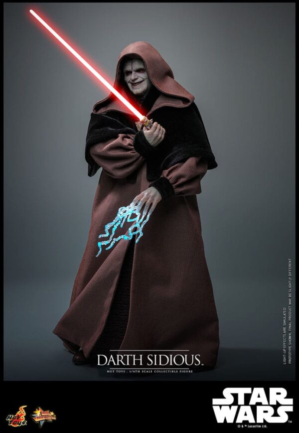 Star Wars Movie Masterpiece Akció Figura 1/6 Darth Sidious 29 cm
