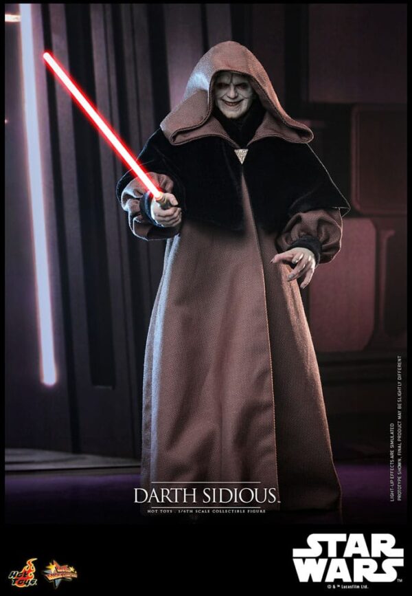 Star Wars Movie Masterpiece Akció Figura 1/6 Darth Sidious 29 cm