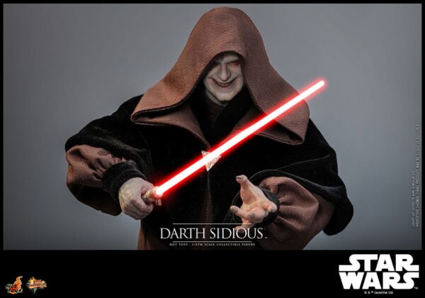 Star Wars Movie Masterpiece Akció Figura 1/6 Darth Sidious 29 cm