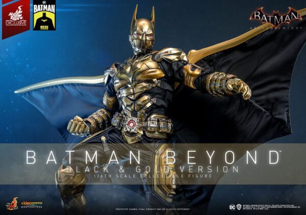 Batman: Arkham Knight Videogame Masterpiece Akció Figura 1/6 Batman Beyond (Black & Gold Version) 32 cm Batman: Arkham Knight Videogame Masterpiece Akció Figura 1/6 Batman Beyond (Black & Gold Version) 32 cm