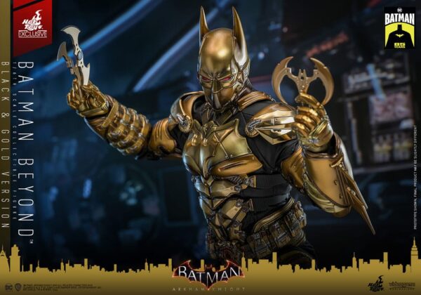 Batman: Arkham Knight Videogame Masterpiece Akció Figura 1/6 Batman Beyond (Black & Gold Version) 32 cm Batman: Arkham Knight Videogame Masterpiece Akció Figura 1/6 Batman Beyond (Black & Gold Version) 32 cm