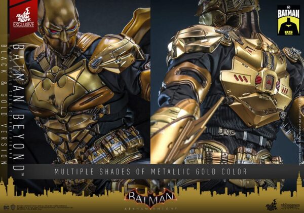 Batman: Arkham Knight Videogame Masterpiece Akció Figura 1/6 Batman Beyond (Black & Gold Version) 32 cm Batman: Arkham Knight Videogame Masterpiece Akció Figura 1/6 Batman Beyond (Black & Gold Version) 32 cm