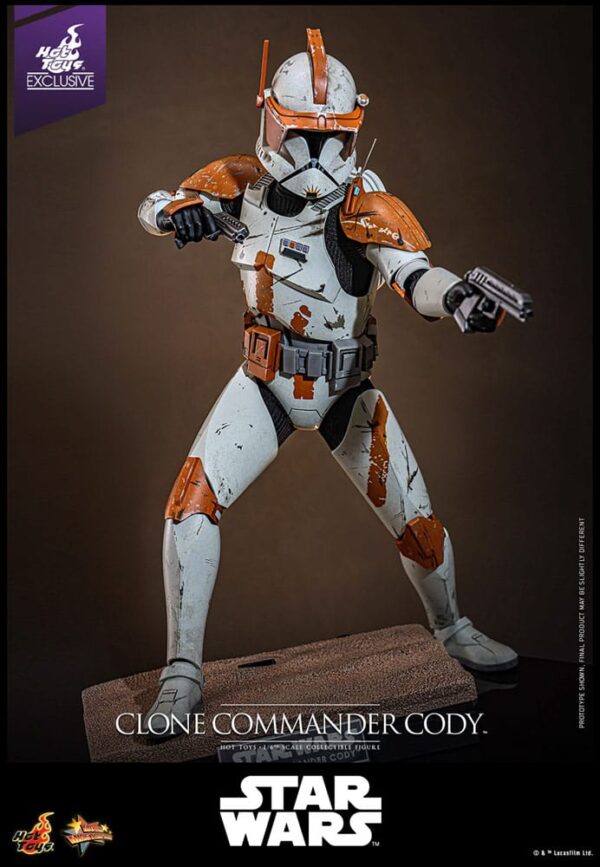 Star Wars: Episode III - Revenge of the Sith Akció Figura 1/6 Clone Commander Cody 30 cm