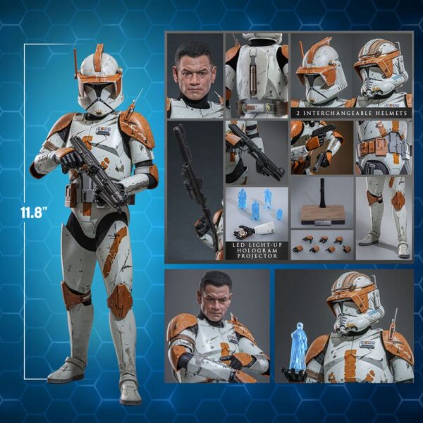 Star Wars: Episode III - Revenge of the Sith Akció Figura 1/6 Clone Commander Cody 30 cm